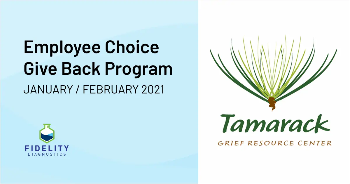 January/February 2021 Give Back To Tamarack Grief Resource Center
